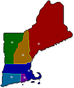 New England map